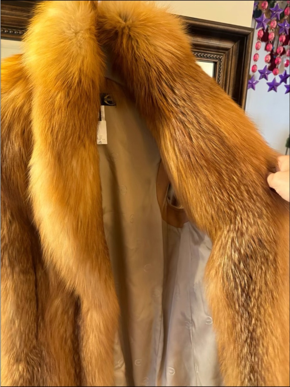 Robert Cavalli Red Fox Fur Vest - Rich Amber Tone - Picture 6 of 9